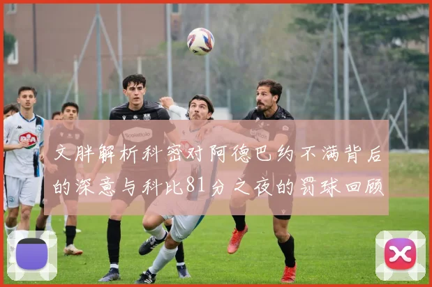 文胖解析科密对阿德巴约不满背后的深意与科比81分之夜的罚球回顾